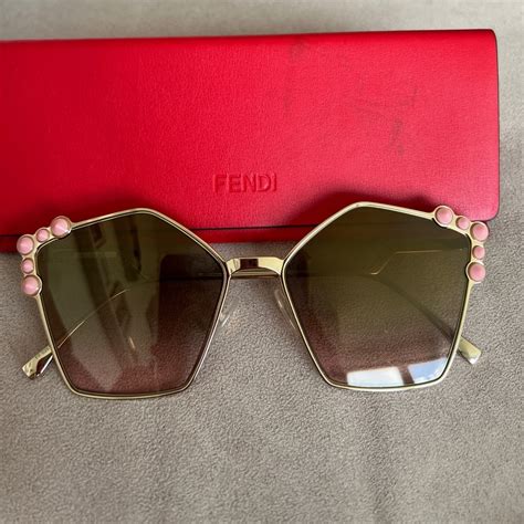 fendi pentagon sunglasses|Women's Designer Sunglasses .